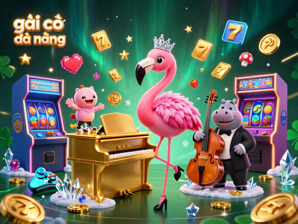 Experience vibrant gaming with gái gọi đà nẵng in this captivating casino illustration.