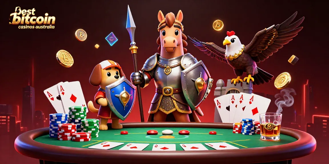 Enjoy thrilling action at the best bitcoin casinos Australia with vibrant gaming elements.