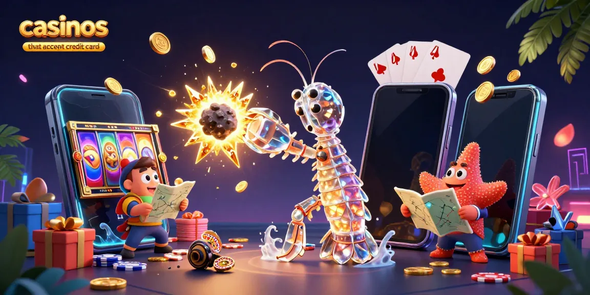 Experience thrilling adventures at casinos that accept credit card with exciting games and vibrant visuals!