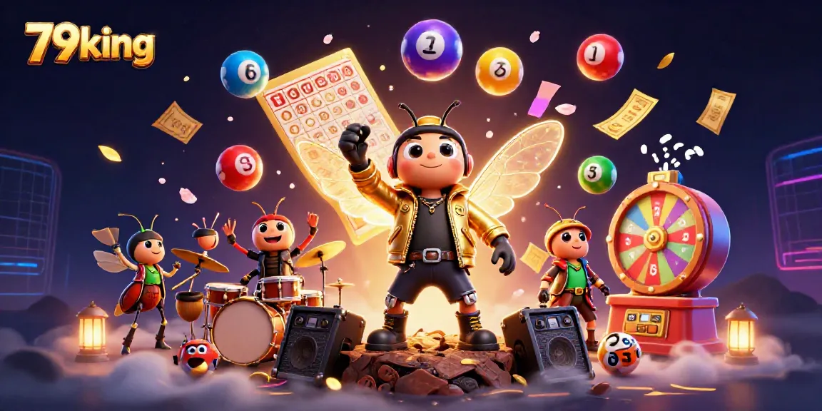 Experience the vibrant world of 79king with dynamic characters celebrating luck in a rich casino scene.