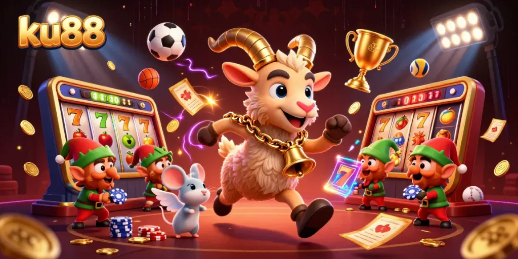 Engage with ku88 as Krampus and friends host a festive holiday-horror casino experience.