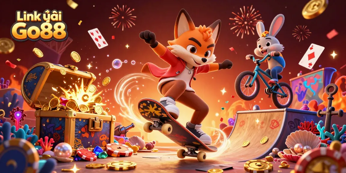 Engage in thrilling gameplay with Link vào Go88, featuring vibrant casino-themed adventures.