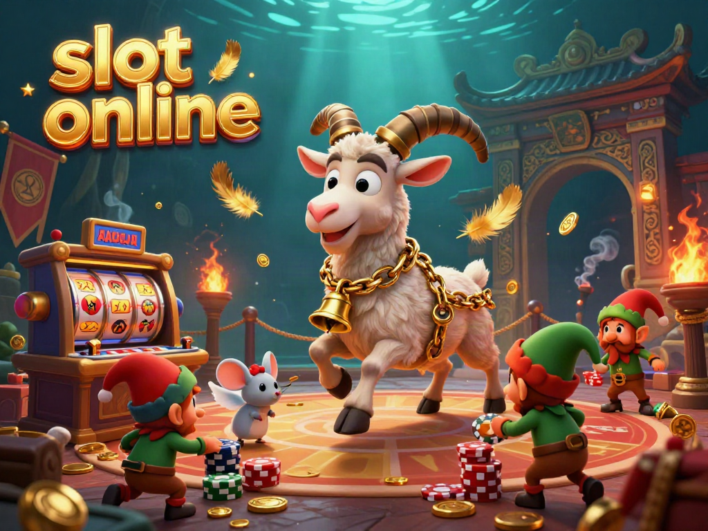 Spin the reels with Krampus at a spooky holiday horror casino, featuring slot online action.